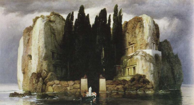 Arnold Bocklin the lsland of the dead